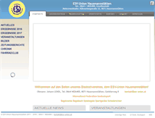 Tablet Screenshot of esv-union.at